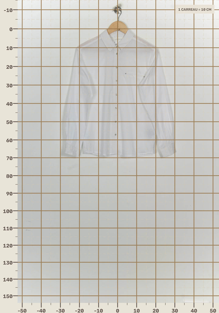 Chemise Blanche - Taille M/38 de la marque Sud express | PARAD93907 - Vendu par Paradigme - Image 4