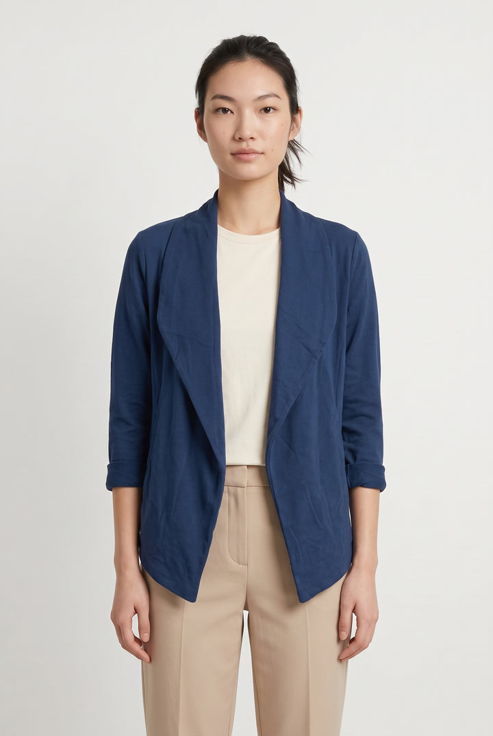 Cardigan Bleu - Taille S/36 de la marque American Vintage | PARAD93919 - Vendu par Paradigme - Image 1