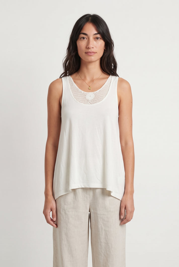 Débardeur Blanc - Taille S/36 de la marque Ekyog | PARAD93922 - Vendu par Paradigme - Image 1