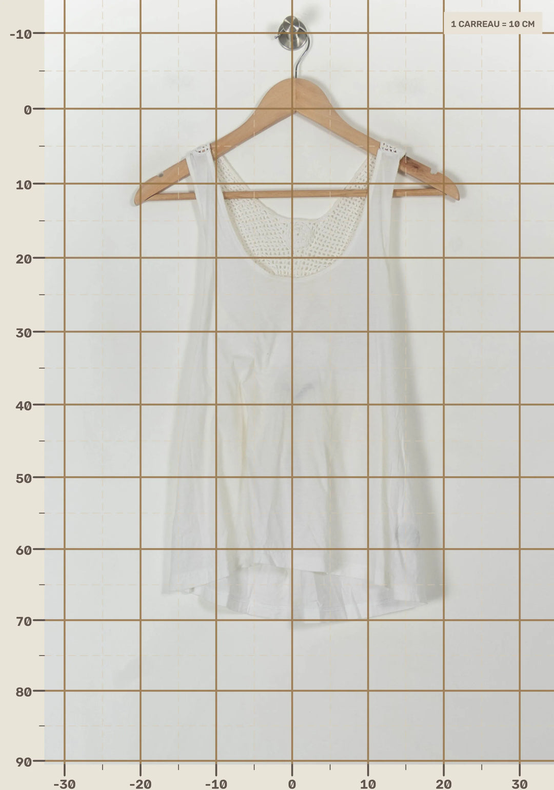 Débardeur Blanc - Taille S/36 de la marque Ekyog | PARAD93922 - Vendu par Paradigme - Image 4