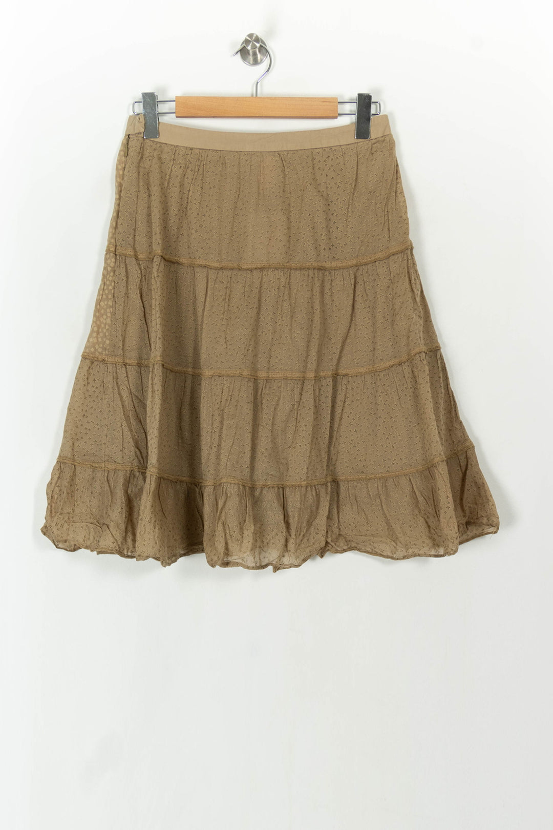 Jupe Longue Beige - Taille M/38 de la marque IKKS | PARAD93924 - Vendu par Paradigme - Image 5