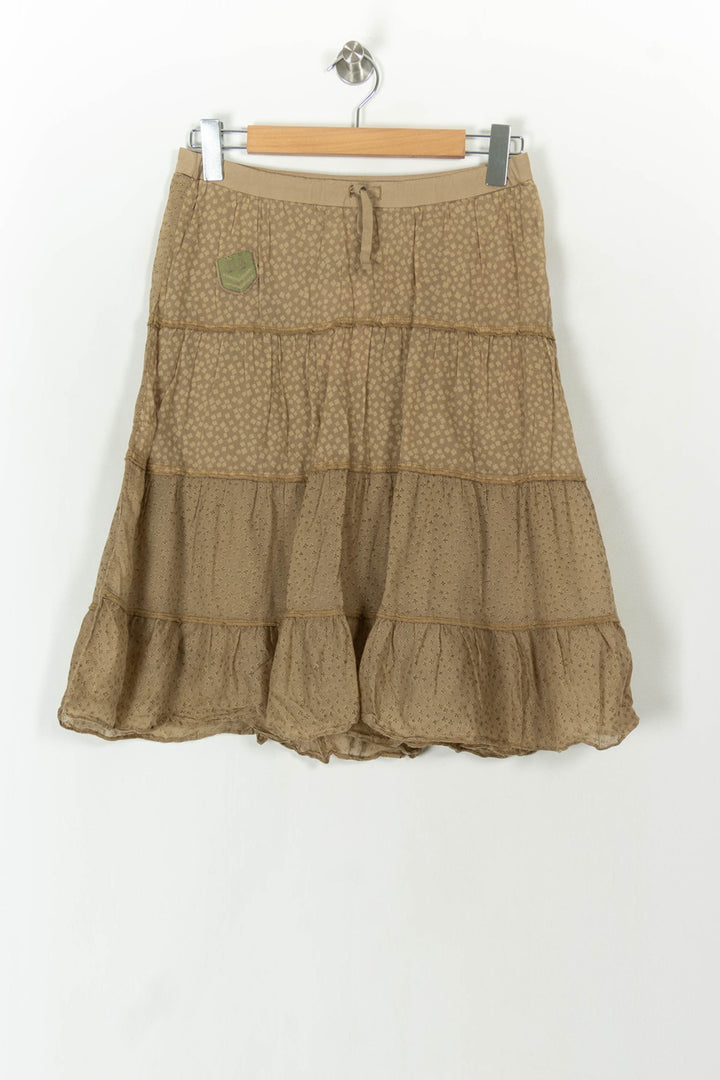 Jupe Longue Beige - Taille M/38 de la marque IKKS | PARAD93924 - Vendu par Paradigme - Image 2