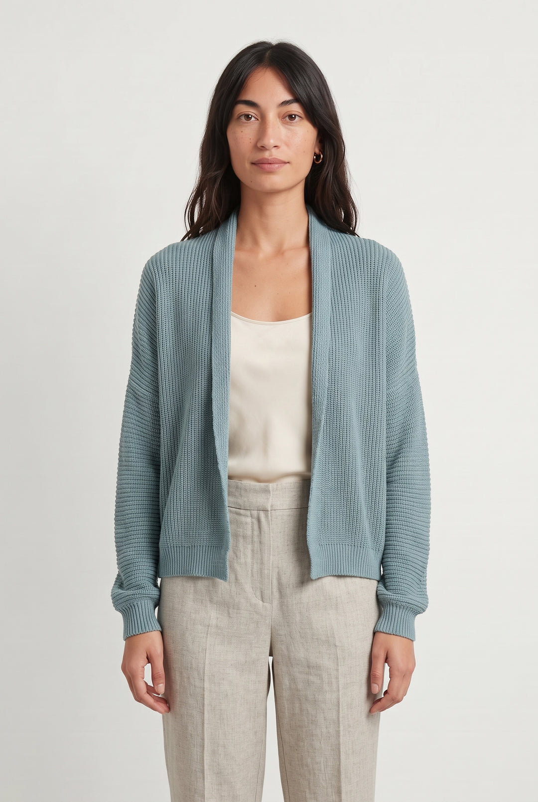 Cardigan Bleu - Taille S/36 de la marque La Fée Maraboutée | PARAD93925 - Vendu par Paradigme - Image 1