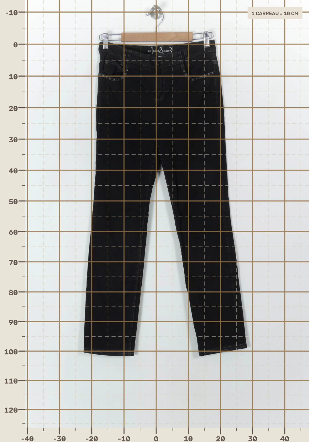 Jean Noir - Taille M/38 de la marque Maison 123 | PARAD93928 - Vendu par Paradigme - Image 4
