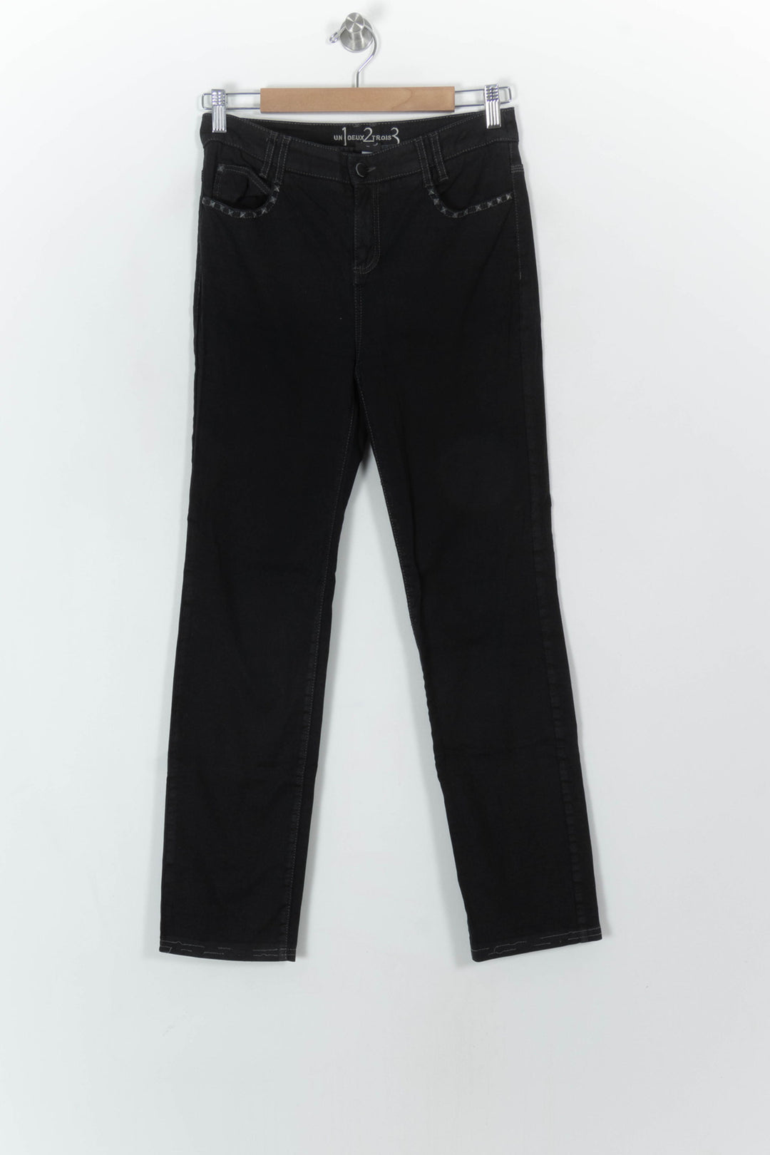Jean Noir - Taille M/38 de la marque Maison 123 | PARAD93928 - Vendu par Paradigme - Image 2