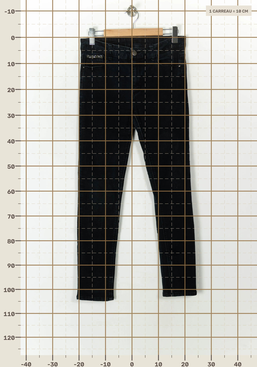 Jean Slim Bleu Foncé - Taille XL/42 de la marque Maison 123 | PARAD93929 - Vendu par Paradigme - Image 4