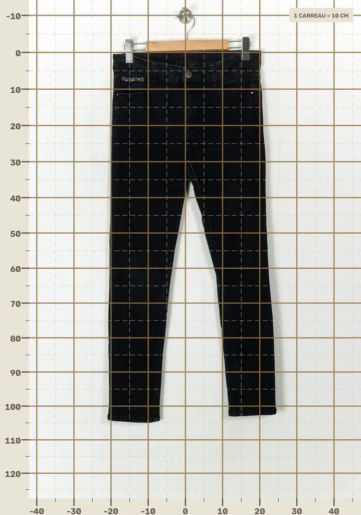 Jean Slim Bleu Foncé - Taille XL/42 de la marque Maison 123 | PARAD93929 - Vendu par Paradigme - Image 4