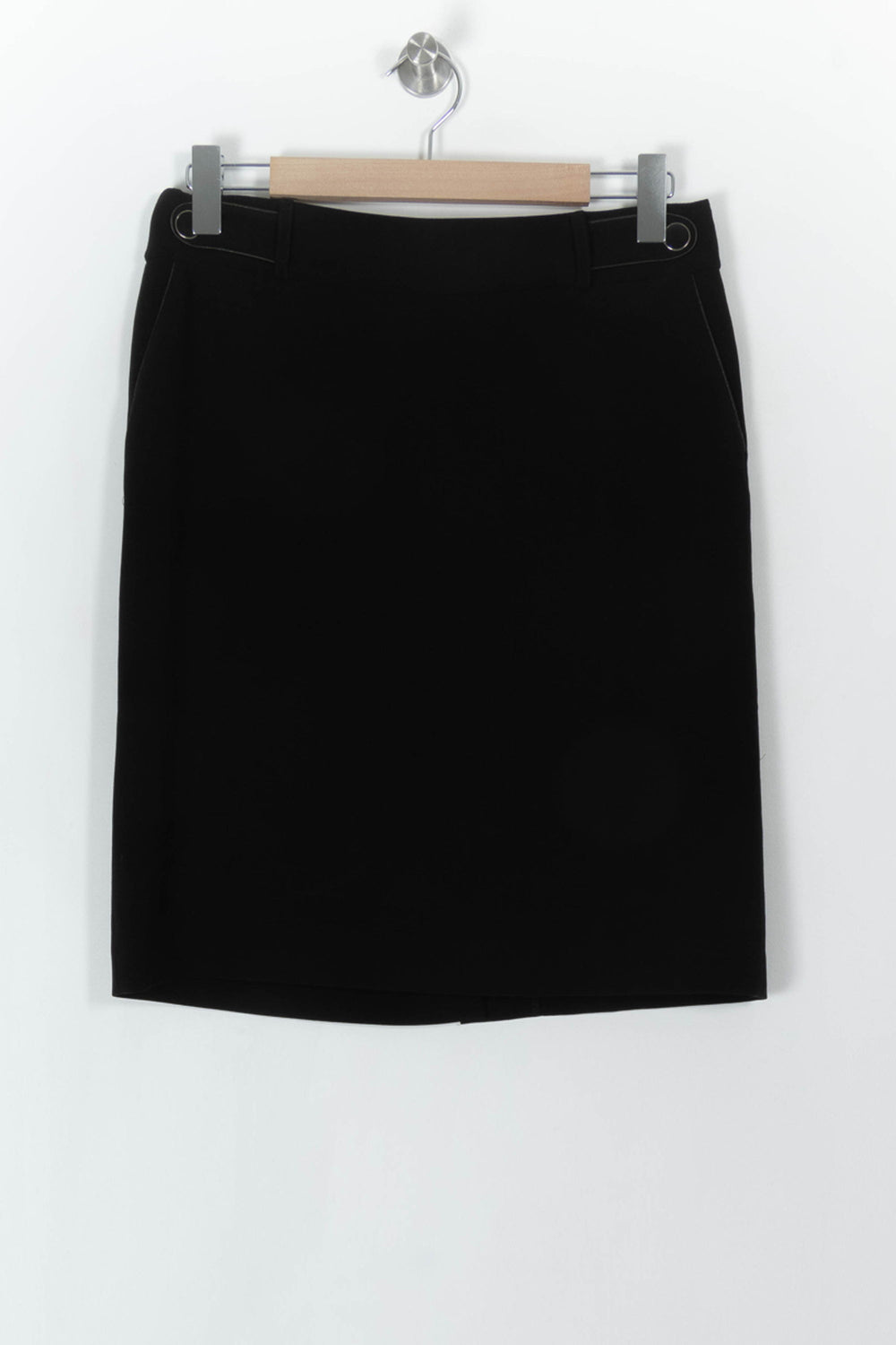 Jupe Droite Noire - Taille L/40 de la marque Maison 123 | PARAD93930 - Vendu par Paradigme - Image 2