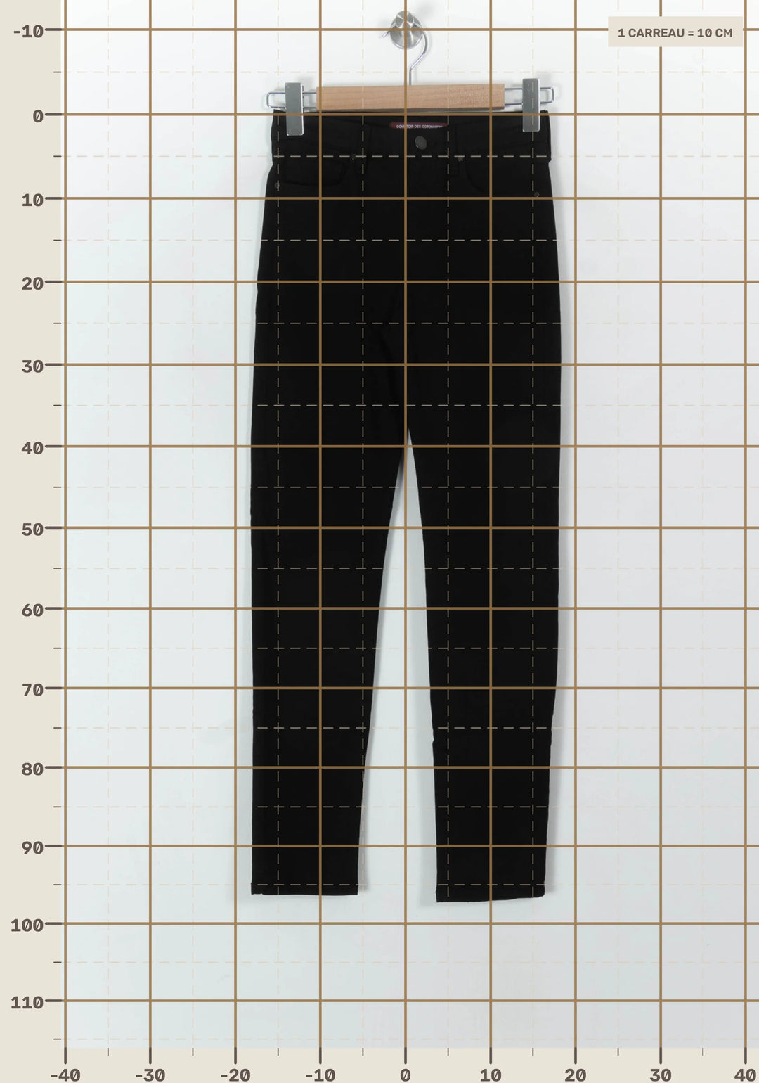Jean Noir - Taille XS/34 de la marque Comptoir des Cotonniers | PARAD93932 - Vendu par Paradigme - Image 4
