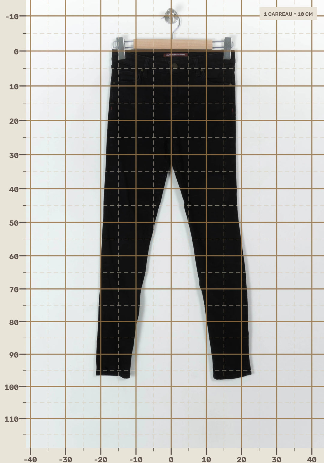 Jean Skinny Noir - Taille S/36 de la marque Comptoir des Cotonniers | PARAD93933 - Vendu par Paradigme - Image 4