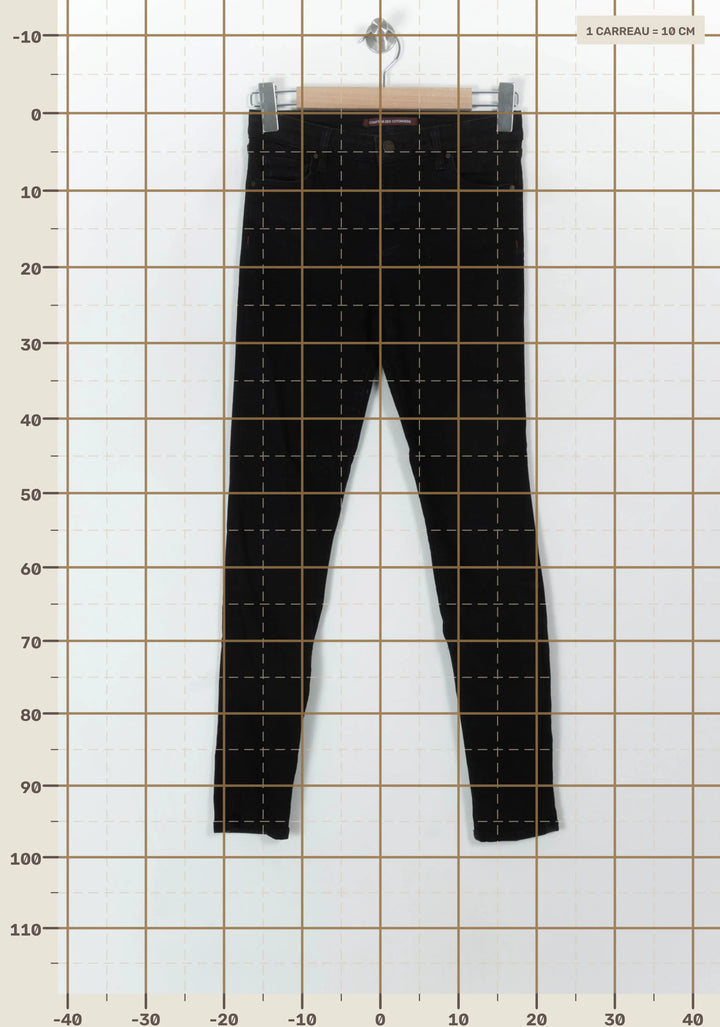 Jean Skinny Noir - Taille S/36 de la marque Comptoir des Cotonniers | PARAD93933 - Vendu par Paradigme - Image 4