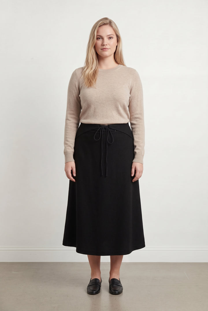 Jupe Longue Noire - Taille XXXL/46 de la marque Maison 123 | PARAD93934 - Vendu par Paradigme - Image 1