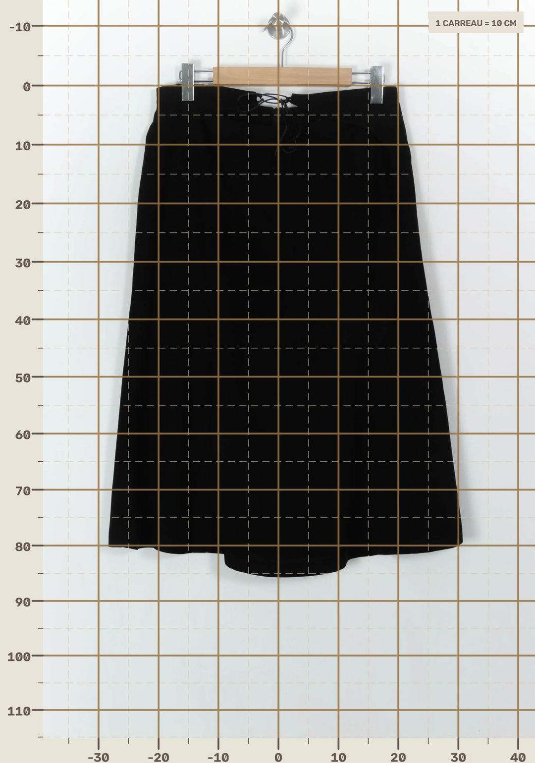 Jupe Longue Noire - Taille XXXL/46 de la marque Maison 123 | PARAD93934 - Vendu par Paradigme - Image 4