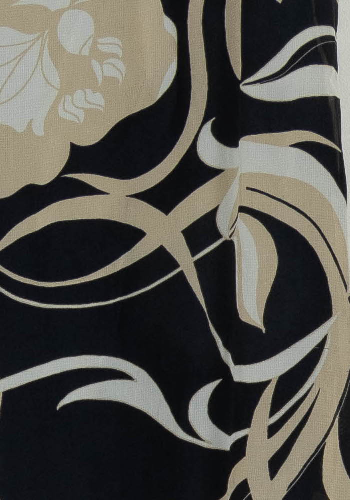Jupe Midi Noire et Beige - Taille XXL/44 de la marque Maison 123 | PARAD93939 - Vendu par Paradigme - Image 3