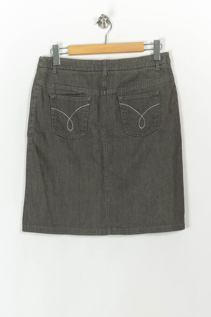 Jupe Droite Grise - Taille XXL/44 de la marque Maison 123 | PARAD93943 - Vendu par Paradigme - Image 5