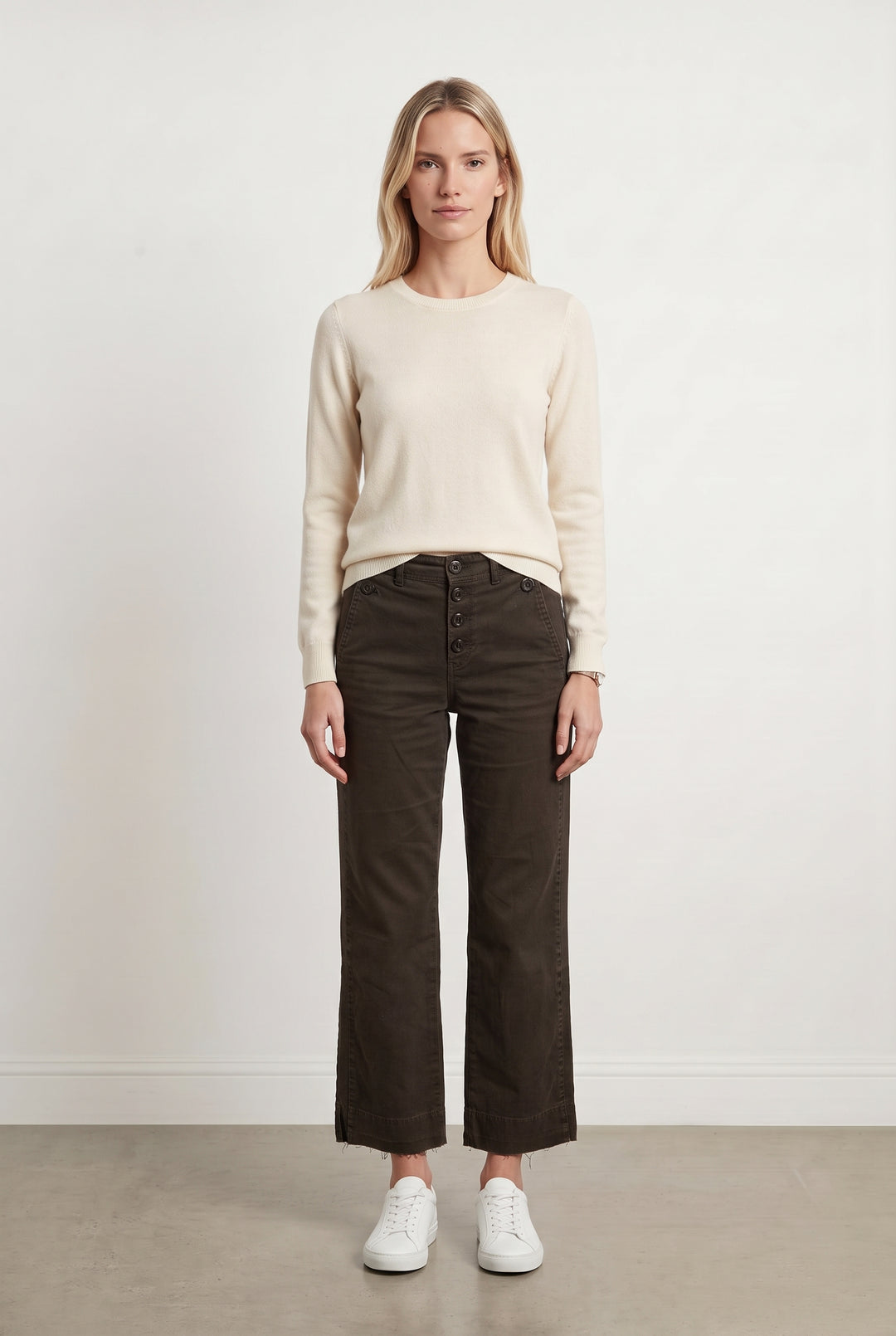 Pantalon Marron - Taille S/36 de la marque Comptoir des Cotonniers | PARAD93945 - Vendu par Paradigme - Image 1