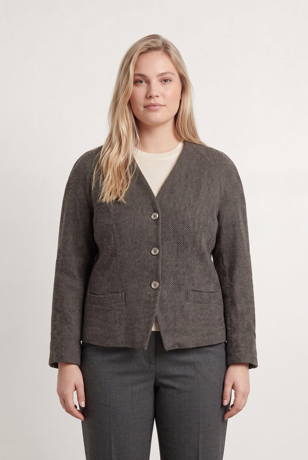 Veste Grise - Taille XXL/44 de la marque Rodier | PARAD93949 - Vendu par Paradigme - Image 1