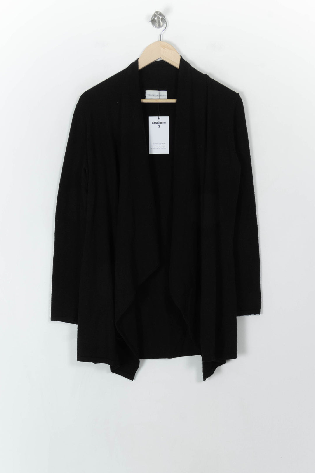 Cardigan Noir - Taille M/38 de la marque Sud express | PARAD93951 - Vendu par Paradigme - Image 2