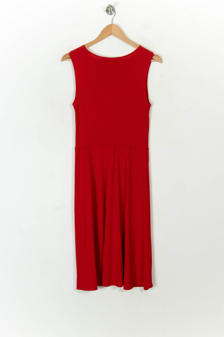 Robe longue rouge - Taille M/38 de la marque Agnès b. | PARAD93953 - Vendu par Paradigme - Image 5