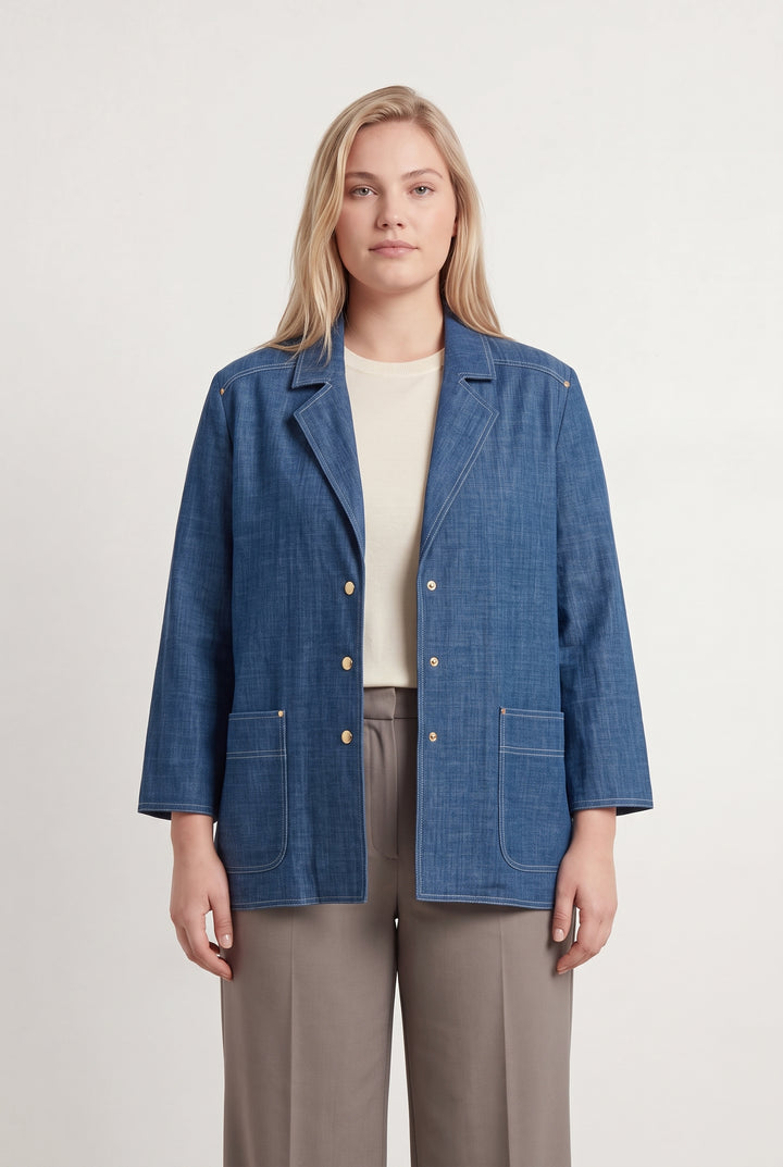 Blazer Bleu - Taille XXXL/46 de la marque Weill | PARAD93954 - Vendu par Paradigme - Image 1