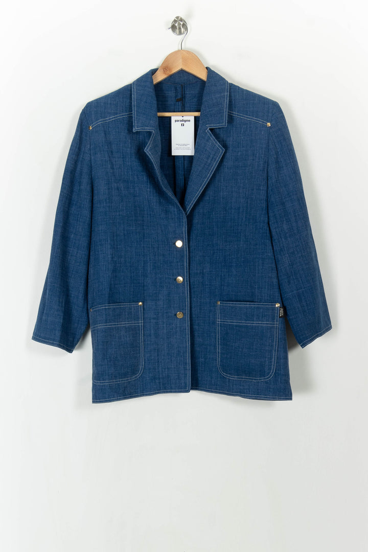 Blazer Bleu - Taille XXXL/46 de la marque Weill | PARAD93954 - Vendu par Paradigme - Image 2