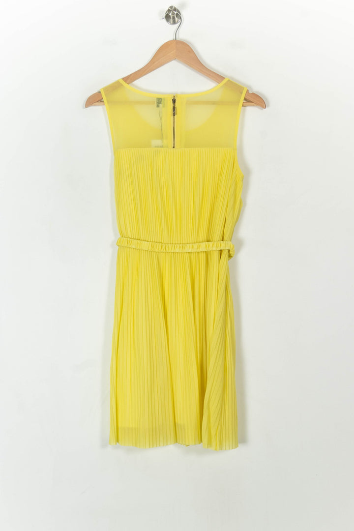 Robe Plissée Jaune - Taille M/38 de la marque Karl Marc John | PARAD93955 - Vendu par Paradigme - Image 5