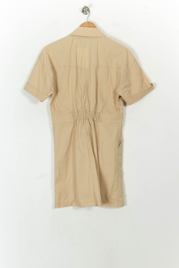 Robe Chemise Beige - Taille L/40 de la marque ZAPA | PARAD93956 - Vendu par Paradigme - Image 5