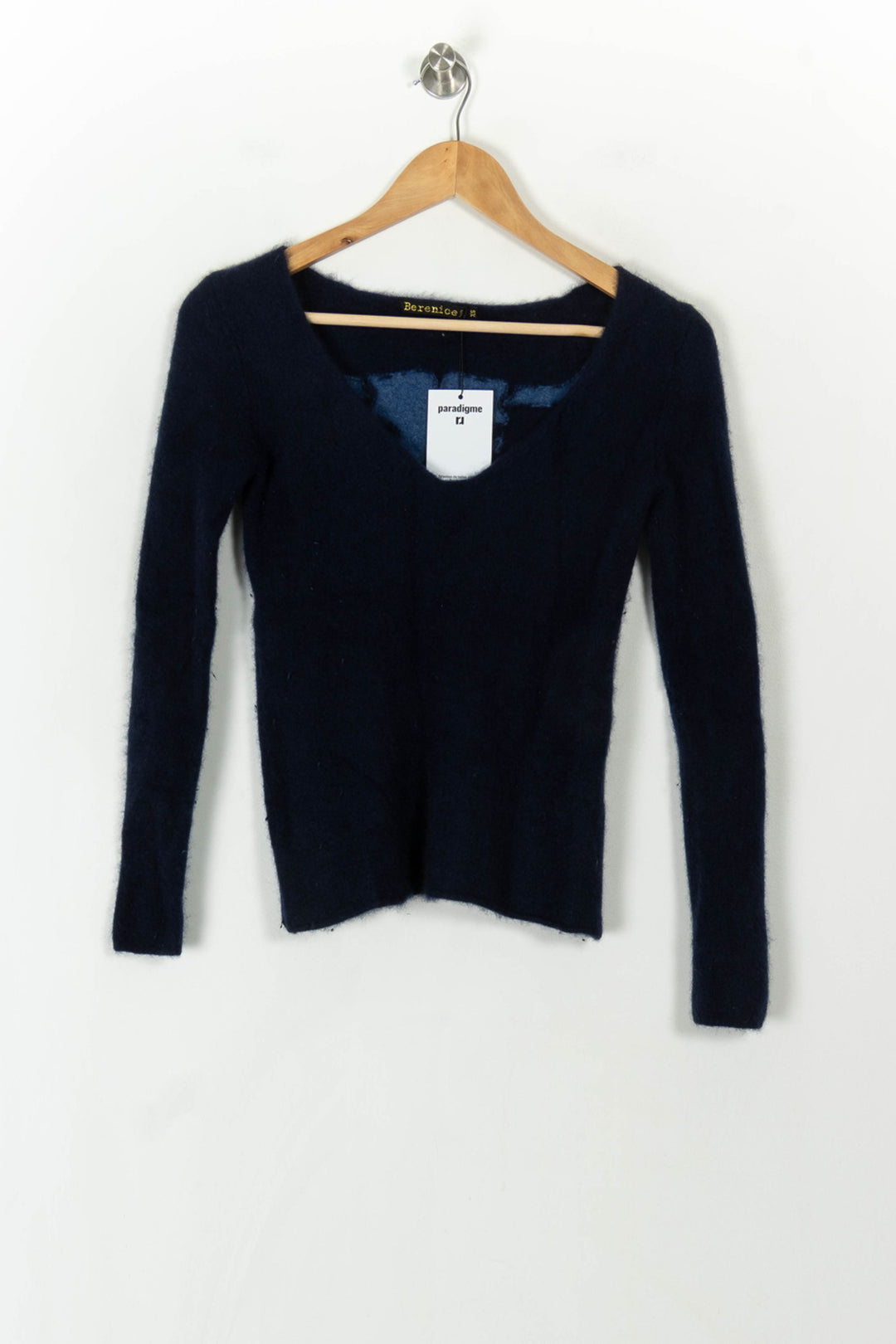 Pull Bleu - Taille XS/34 de la marque Bérénice | PARAD93958 - Vendu par Paradigme - Image 2