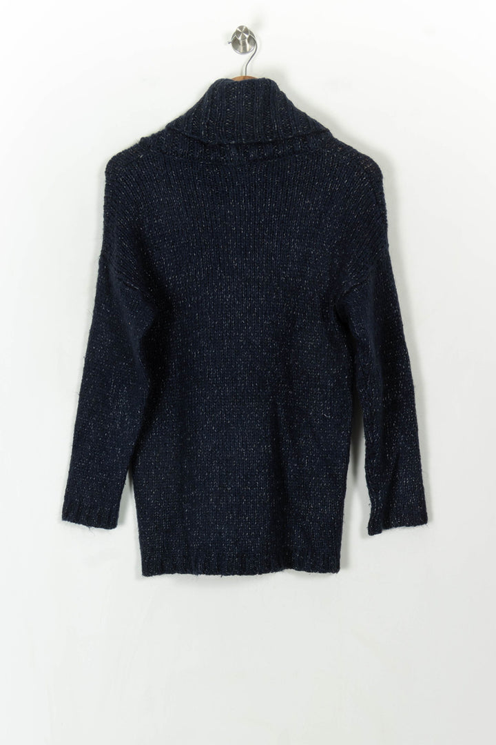 Pull Col Roulé Bleu - Taille XL/42 de la marque Maison 123 | PARAD93968 - Vendu par Paradigme - Image 5