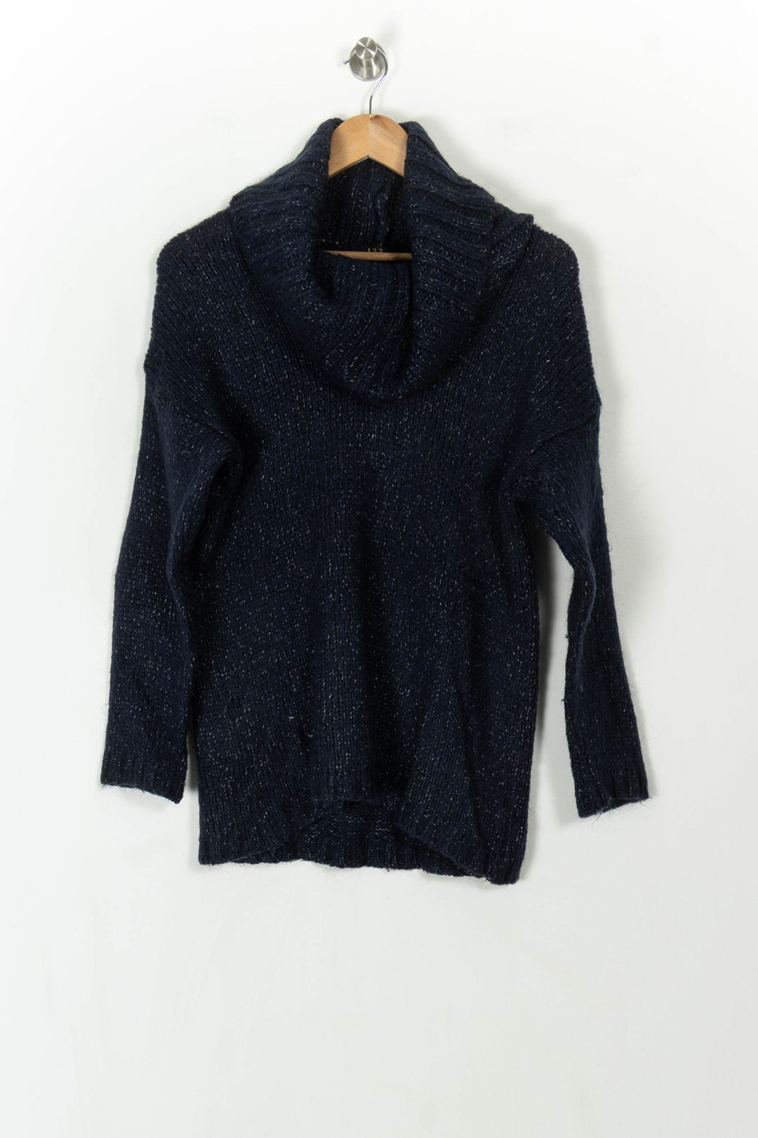 Pull Col Roulé Bleu - Taille XL/42 de la marque Maison 123 | PARAD93968 - Vendu par Paradigme - Image 2