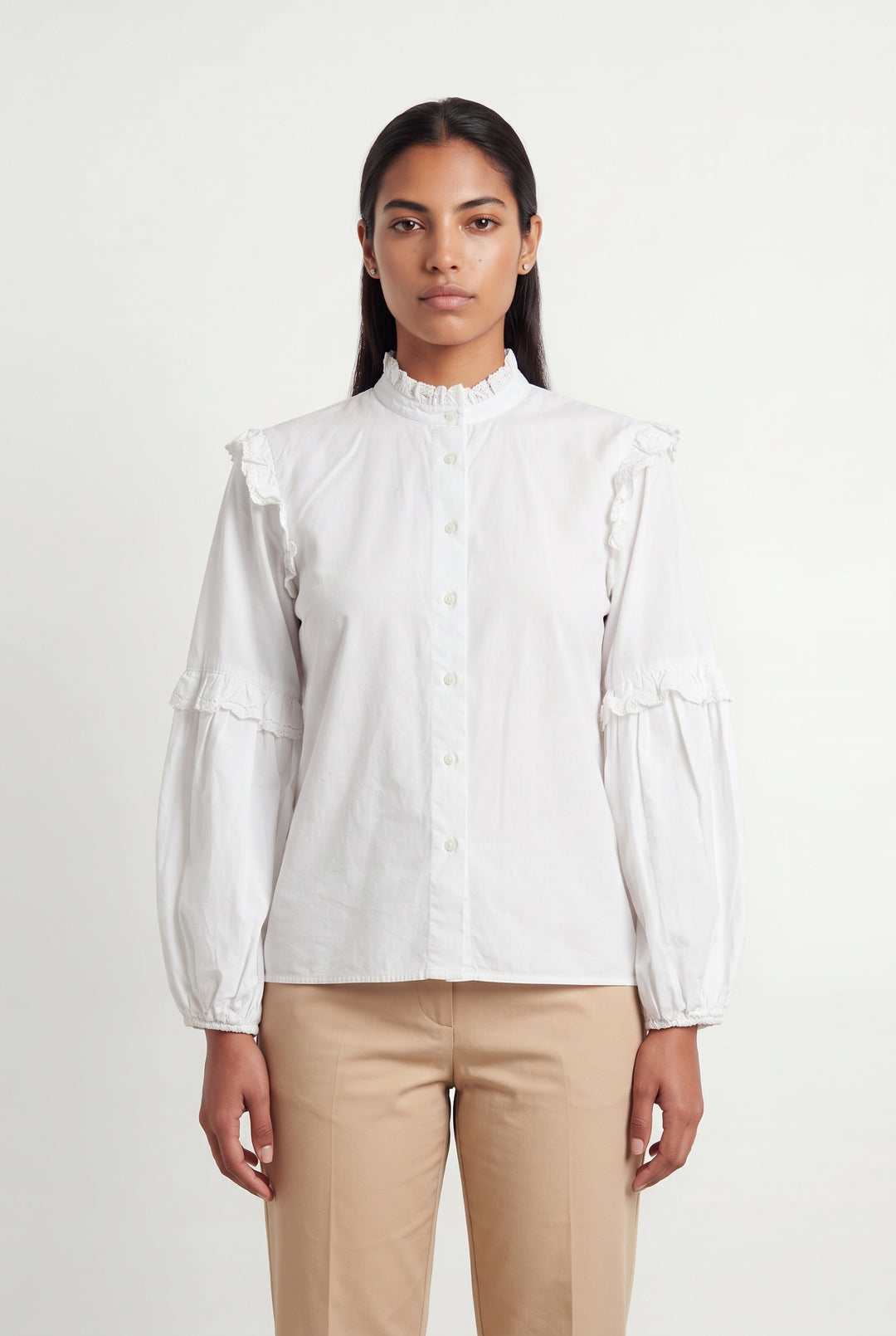 Blouse Blanche - Taille L/40 de la marque Maje | PARAD93969 - Vendu par Paradigme - Image 1