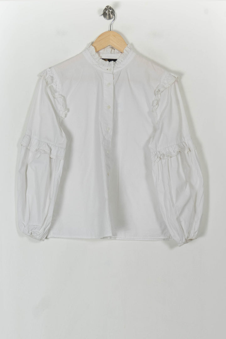 Blouse Blanche - Taille L/40 de la marque Maje | PARAD93969 - Vendu par Paradigme - Image 2