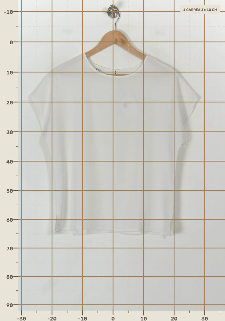 Top Blanc - Taille L/40 de la marque Weill | PARAD93970 - Vendu par Paradigme - Image 4