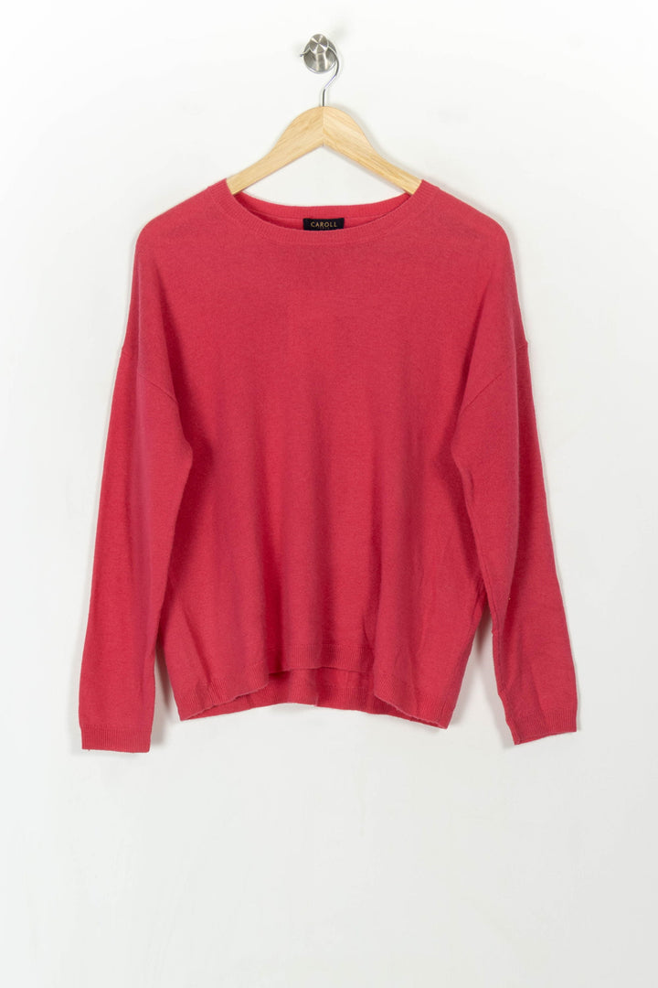 Pull Rose - Taille M/38 de la marque Caroll | PARAD93975 - Vendu par Paradigme - Image 2