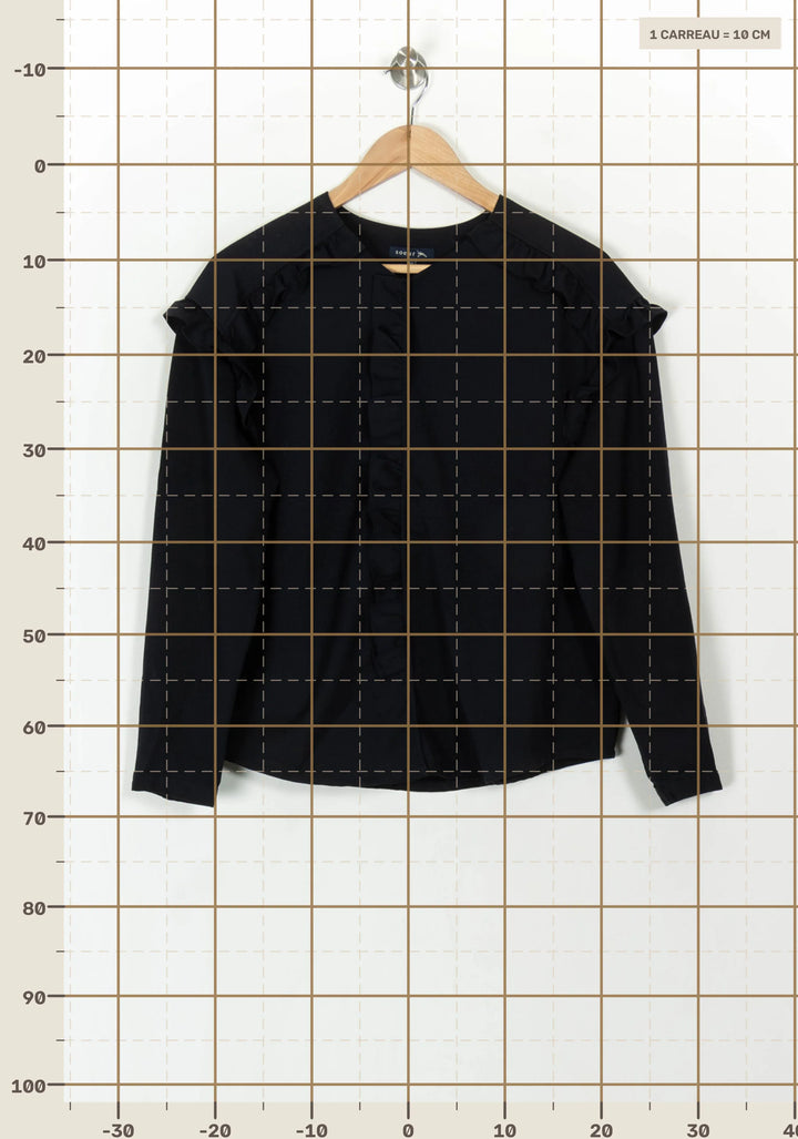 Blouse Bleue - Taille M/38 de la marque Soeur | PARAD93978 - Vendu par Paradigme - Image 4