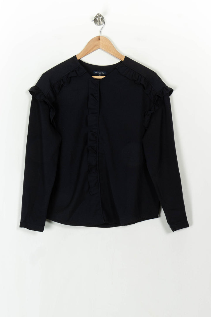 Blouse Bleue - Taille M/38 de la marque Soeur | PARAD93978 - Vendu par Paradigme - Image 2