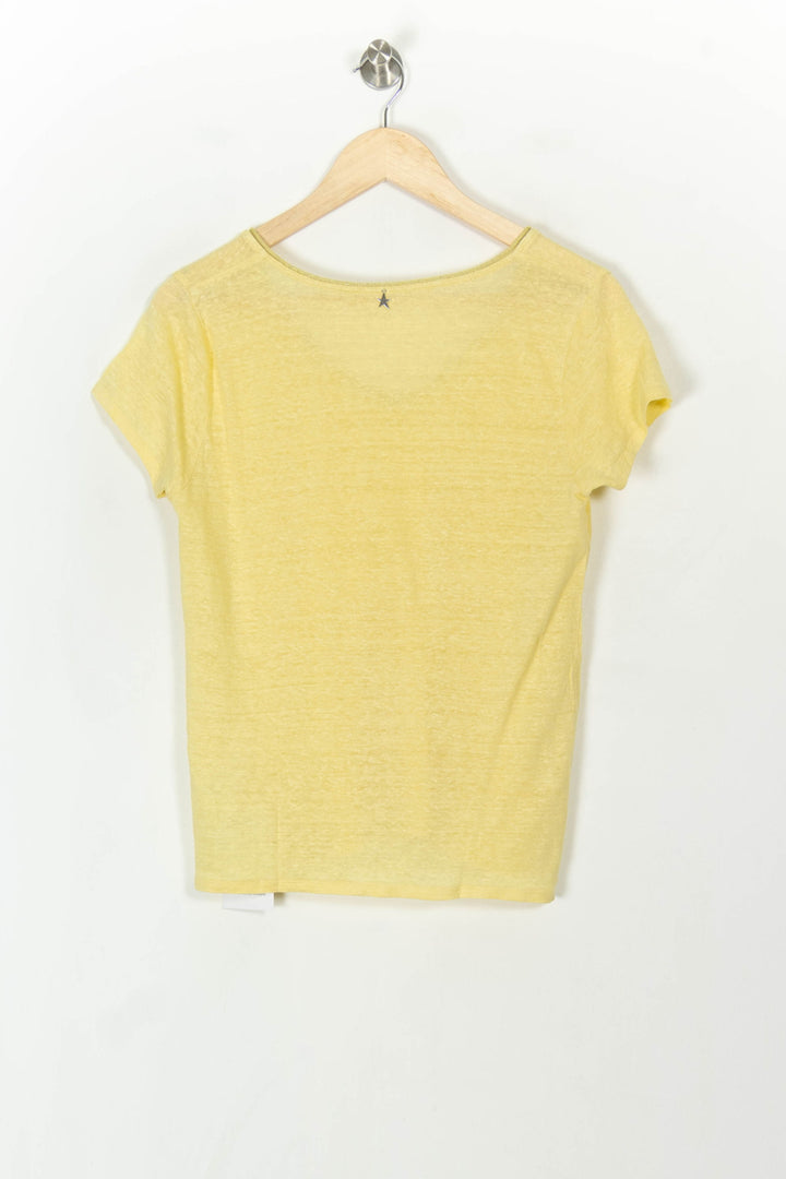 Tee-shirt Jaune - Taille S/36 de la marque Sud express | PARAD93980 - Vendu par Paradigme - Image 5