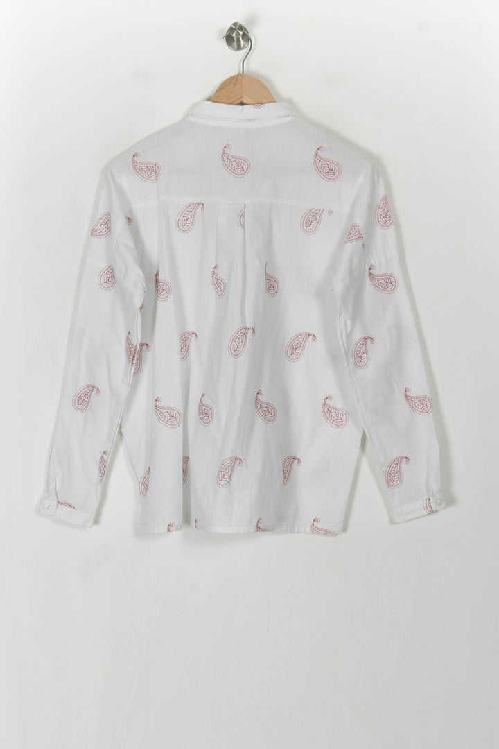 Chemise Blanche et Rose - Taille S/36 de la marque Orta | PARAD93984 - Vendu par Paradigme - Image 5