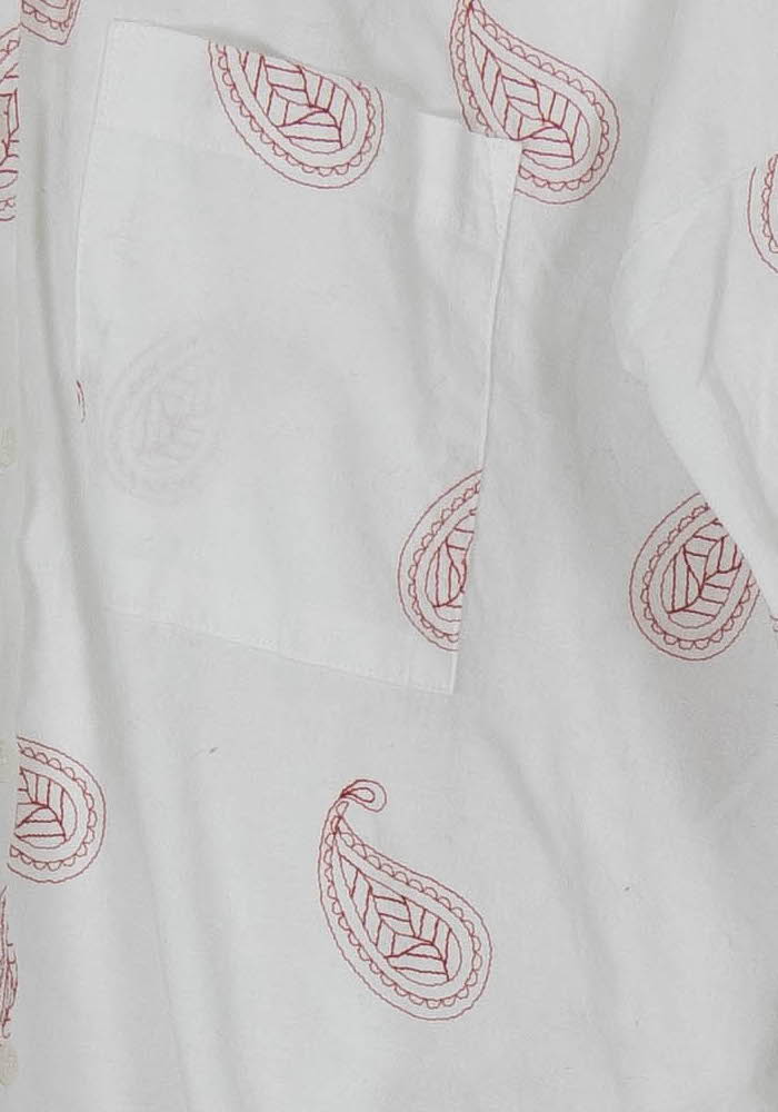 Chemise Blanche et Rose - Taille S/36 de la marque Orta | PARAD93984 - Vendu par Paradigme - Image 3