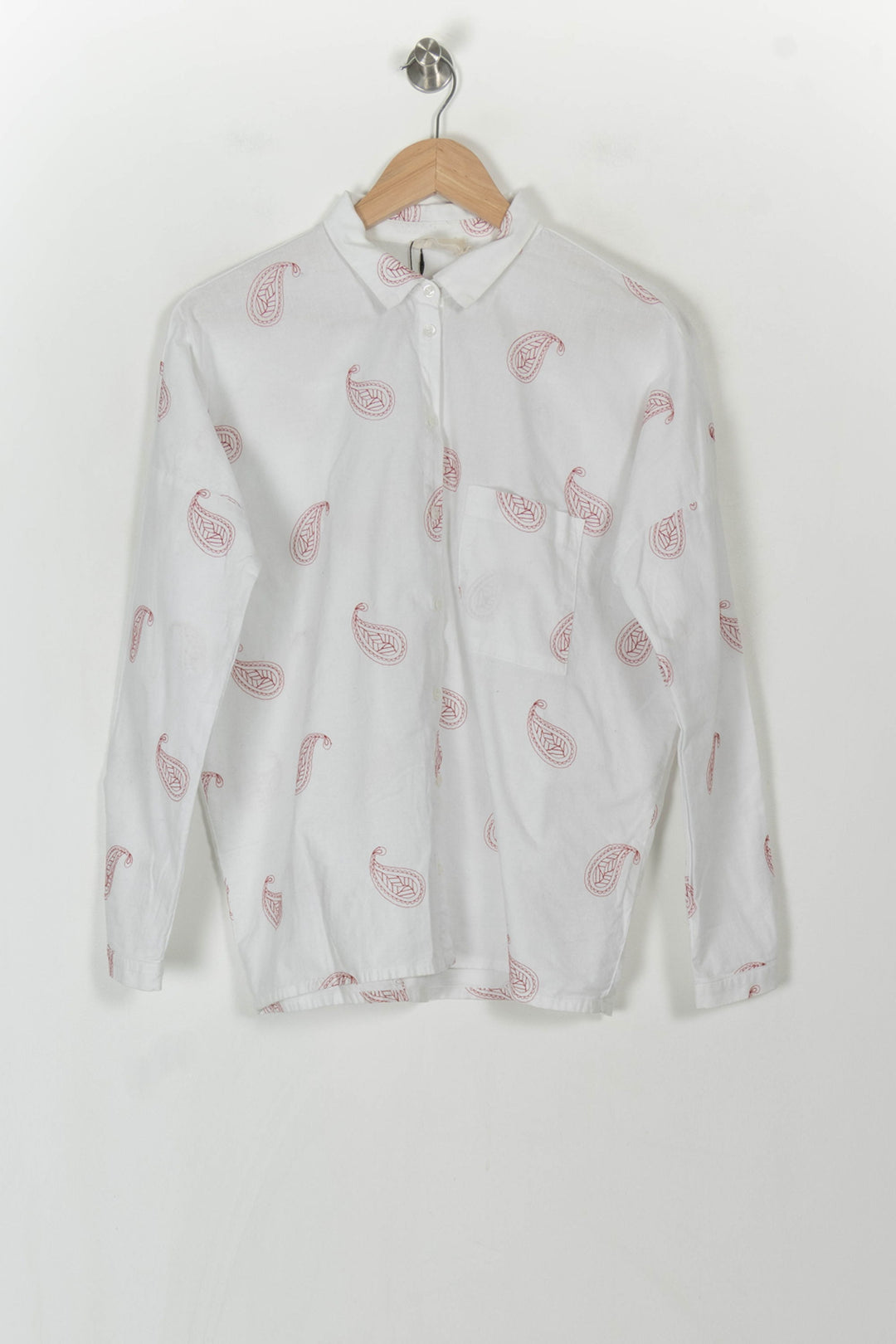 Chemise Blanche et Rose - Taille S/36 de la marque Orta | PARAD93984 - Vendu par Paradigme - Image 2