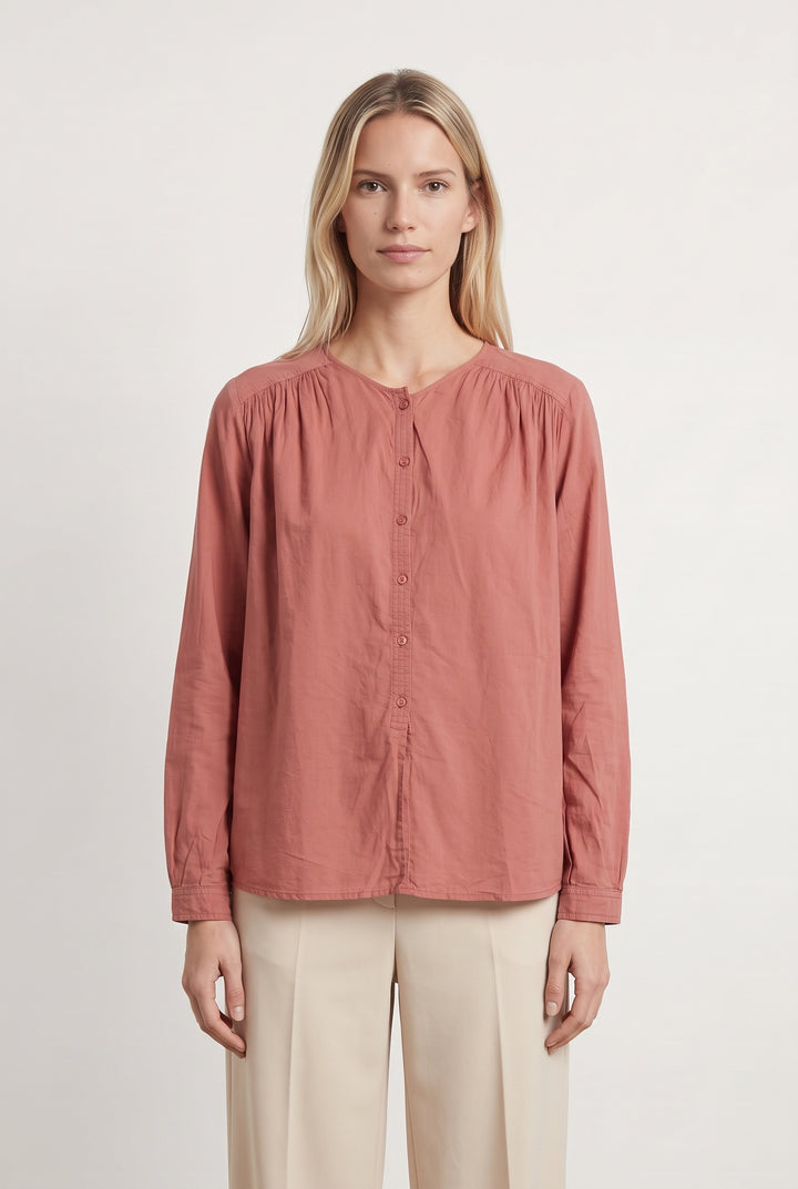 Blouse Rose - Taille S/36 de la marque Sud express | PARAD93985 - Vendu par Paradigme - Image 1