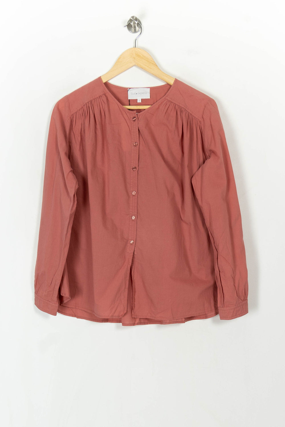 Blouse Rose - Taille S/36 de la marque Sud express | PARAD93985 - Vendu par Paradigme - Image 2
