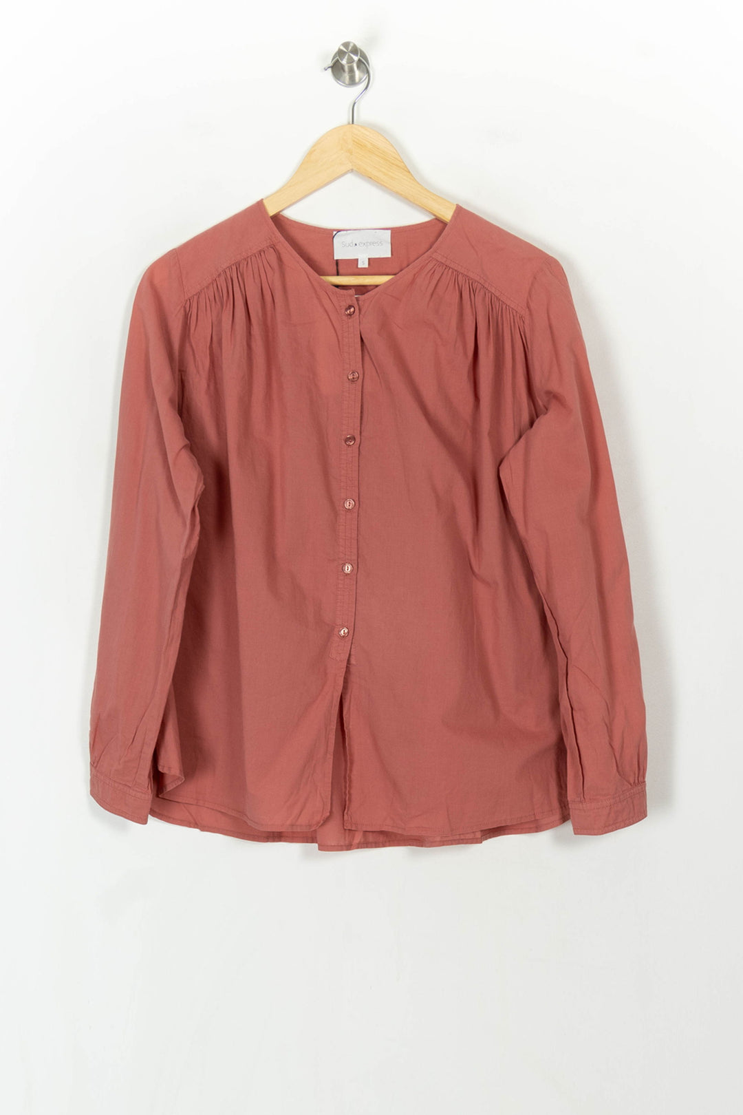 Blouse Rose - Taille S/36 de la marque Sud express | PARAD93985 - Vendu par Paradigme - Image 2