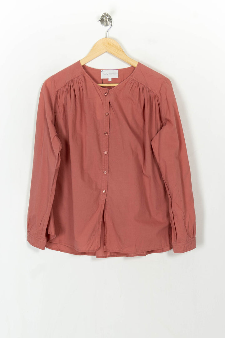 Blouse Rose - Taille S/36 de la marque Sud express | PARAD93985 - Vendu par Paradigme - Image 2