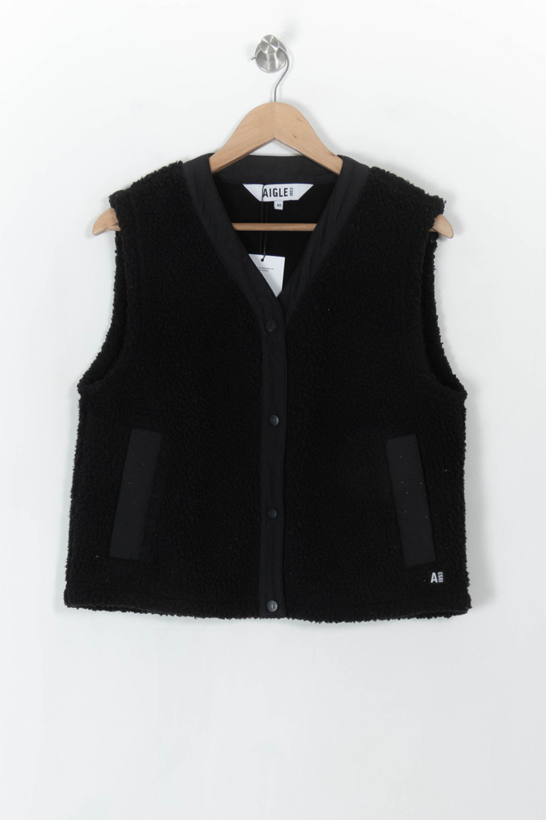 Gilet Noir - Taille L/40 de la marque Aigle | PARAD93986 - Vendu par Paradigme - Image 2