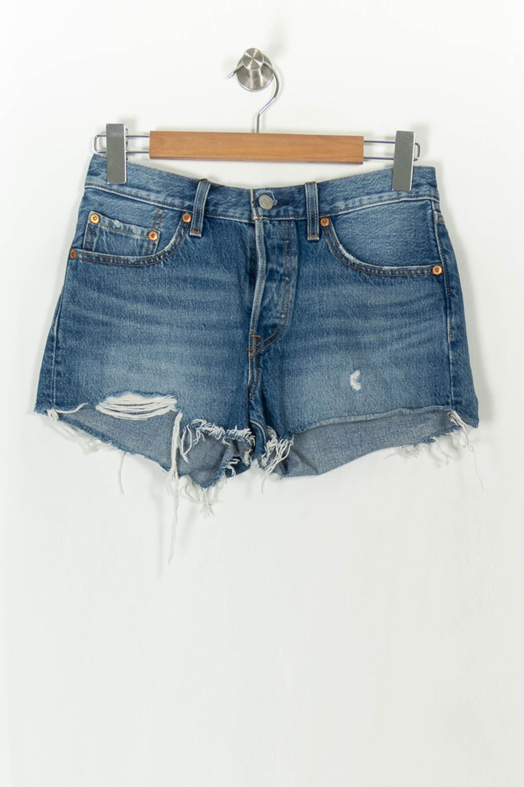 Short en Jean Bleu - Taille S/36 de la marque Levi&