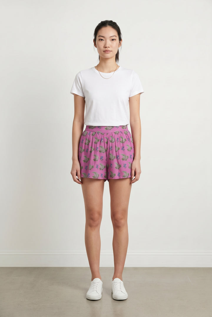 Short Fluide Rose - Taille M/38 de la marque Maison Stella &amp; Suzie | PARAD93993 - Vendu par Paradigme - Image 1