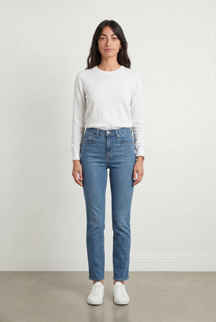 Jean Droit Bleu - Taille M/38 de la marque Levi&