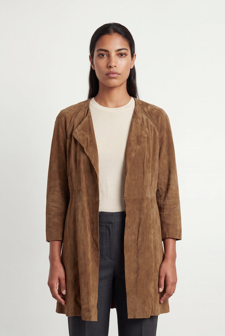 Veste Marron - Taille L/40 de la marque La Fée Maraboutée | PARAD94002 - Vendu par Paradigme - Image 1