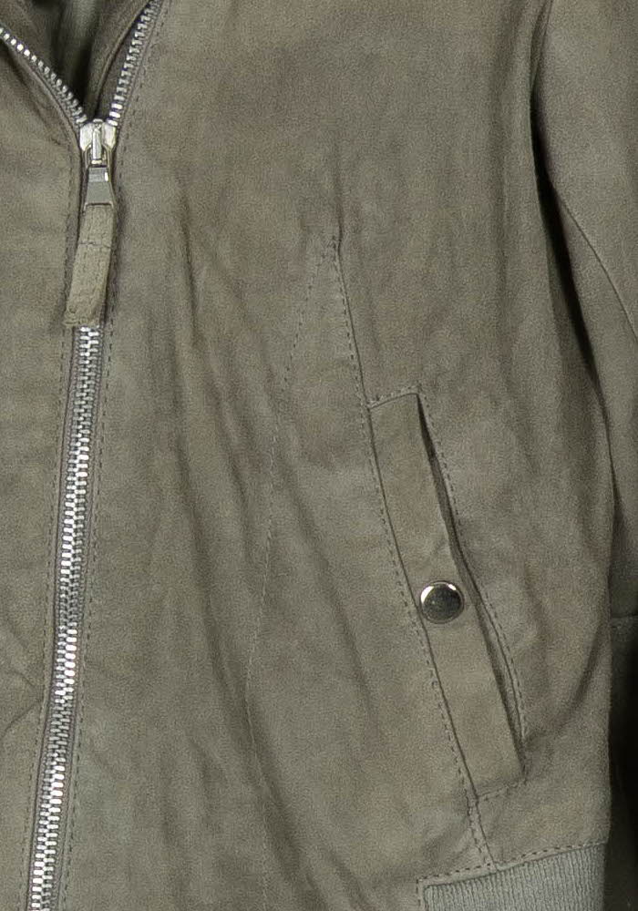 Blouson Vert - Taille L/40 de la marque La Fée Maraboutée | PARAD94003 - Vendu par Paradigme - Image 3